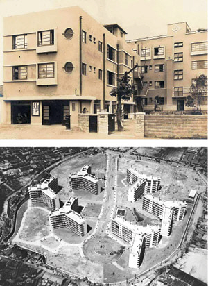 한국에서 아파트는 관사나 사택, 임대주택처럼 ‘사회적 인프라’의 성격을 띠다가 점차 욕망의 대상으로 변모해 왔다. 위부터 고급 아파트 시대를 처음으로 연 서울 동부이촌동 한강맨션아파트(1970년 준공), 일제강점기 미쿠니상회 사택으로 쓰인 내자동 미쿠니아파트(1935년 준공), 해방 후 한국 최초의 단지식 아파트로 지어진 도화동 마포아파트(1962년 준공)의 모습.   마티 제공