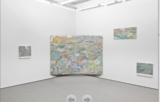 대상을 수상한 김원진 작, ‘순간의 연대기 바람선 - 1, 2, 3, 4’. 동화약품 제공