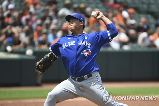 토론토 류현진 [AP=연합뉴스]