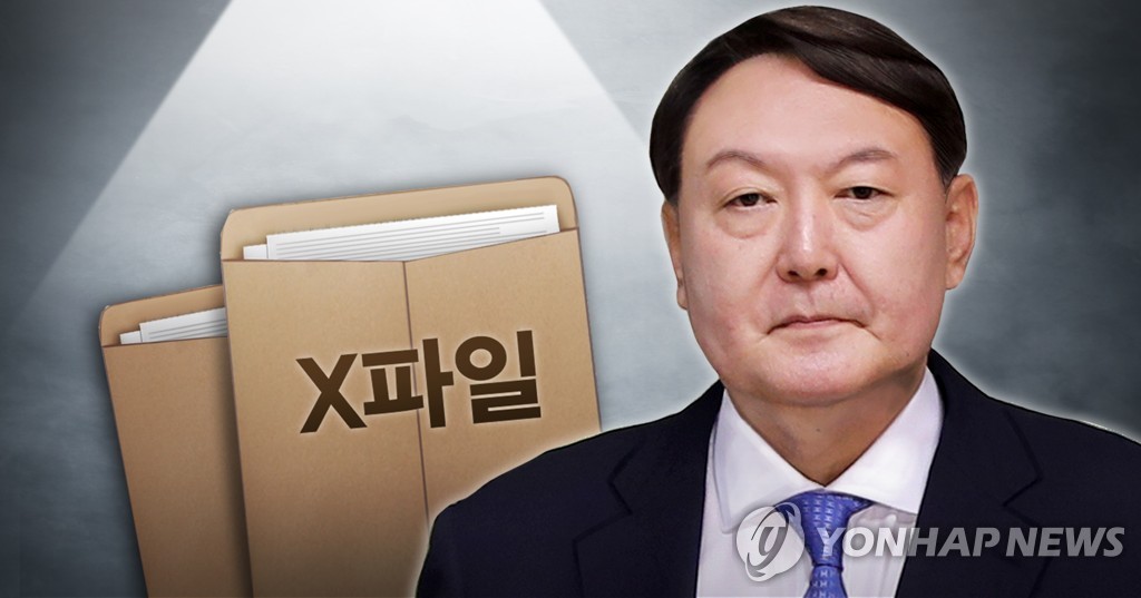 尹 “괴문서에 집권당 개입했다면 명백한 불법사찰” (PG)[홍소영 제작] 사진합성·일러스트