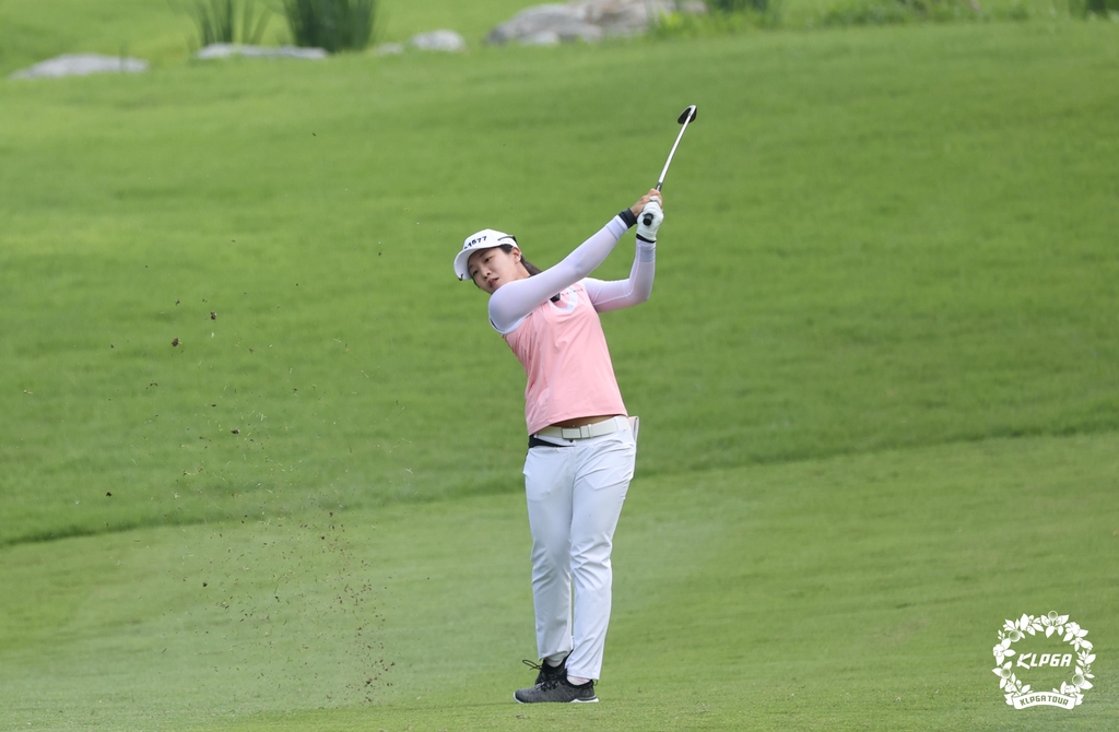 임진희의 아이언샷.[KLPGA 제공. 재판매 및 DB 금지]