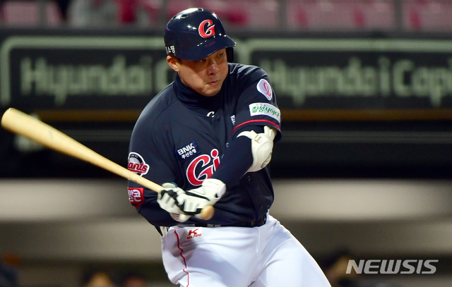 [광주=뉴시스]롯데 안치홍