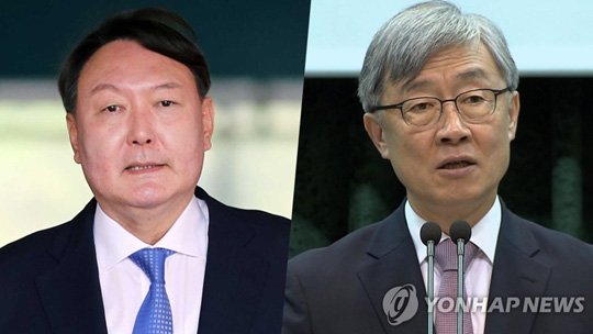 윤석열 전 검찰총장 - 최재형 전 감사원장 [연합뉴스TV 제공]