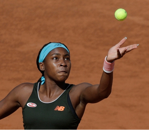 미국의 코리 고프.  AP연합뉴스