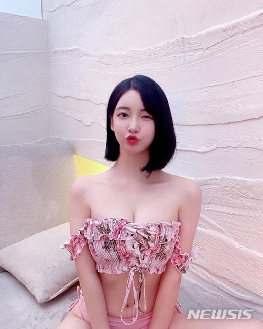 [서울=뉴시스]곽민선 아나운서. (사진=곽민선 SNS 캡처).2021.07.23.
