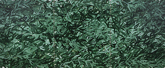 하선영, 바람, 218×91㎝, 캔버스에 아크릴, 2020(갤러리담 전시작)