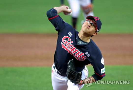 롯데 자이언츠 우완 박세웅 [연합뉴스 자료사진]