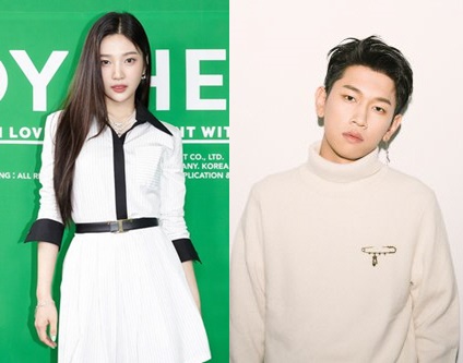 레드벨벳 조이(좌)와 싱어송라이터 크러쉬 [SM엔터테인먼트, 피네이션 제공. 재판매 및 DB 금지]