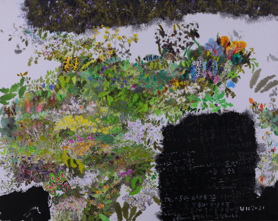 정우범 ‘판타지아’, 150×122㎝, 2021.