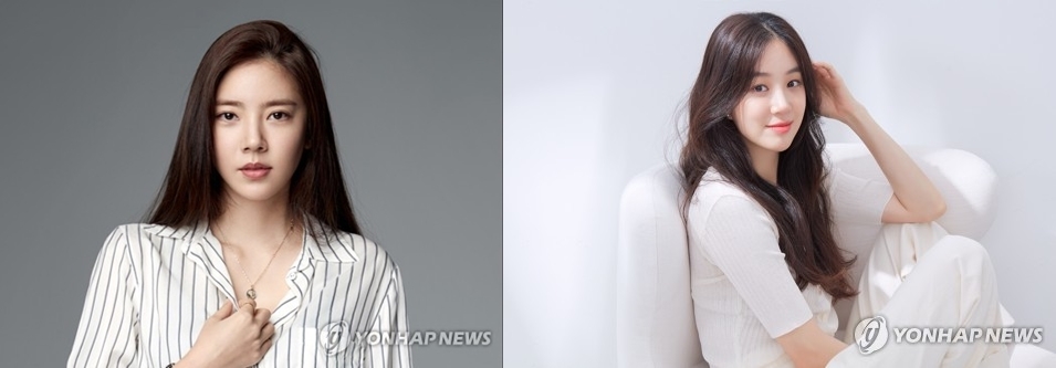 (왼쪽부터) 배우 손담비, 정려원[H&엔터테인먼트 등 제공. 재판매 및 DB 금지]