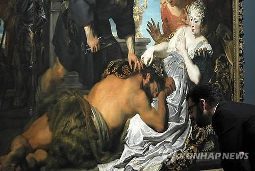 영국 국립박물관 소장 ‘삼손과 데릴라’  [연합뉴스]