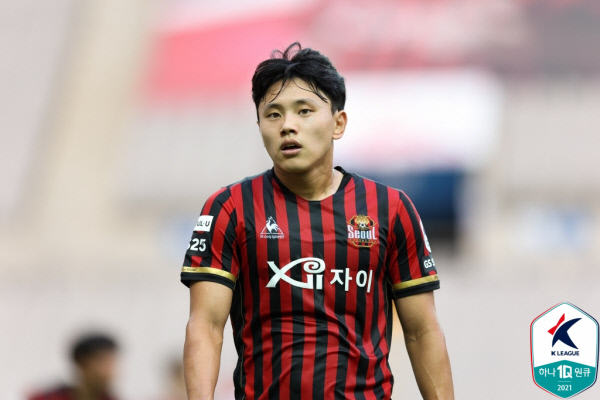 FC 서울의 조영욱.  한국프로축구연맹 제공