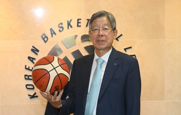김희옥 KBL총재. 김선규 기자