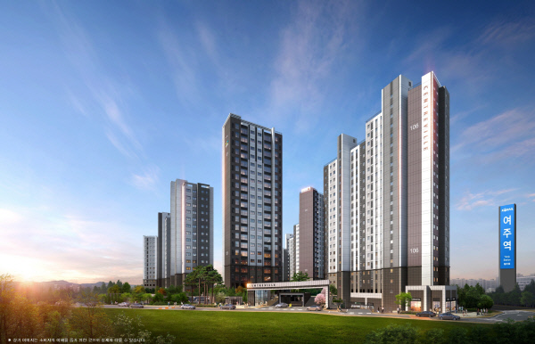 여주역 센트레빌 트리니체 투시도. 동부건설 제공