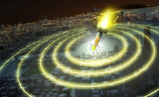 EMP탄 개념도. 국방기술품질원 제공