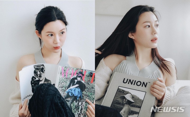 [서울=뉴시스] 이다인. 2021.12.02. (사진 = 이다인 SNS)