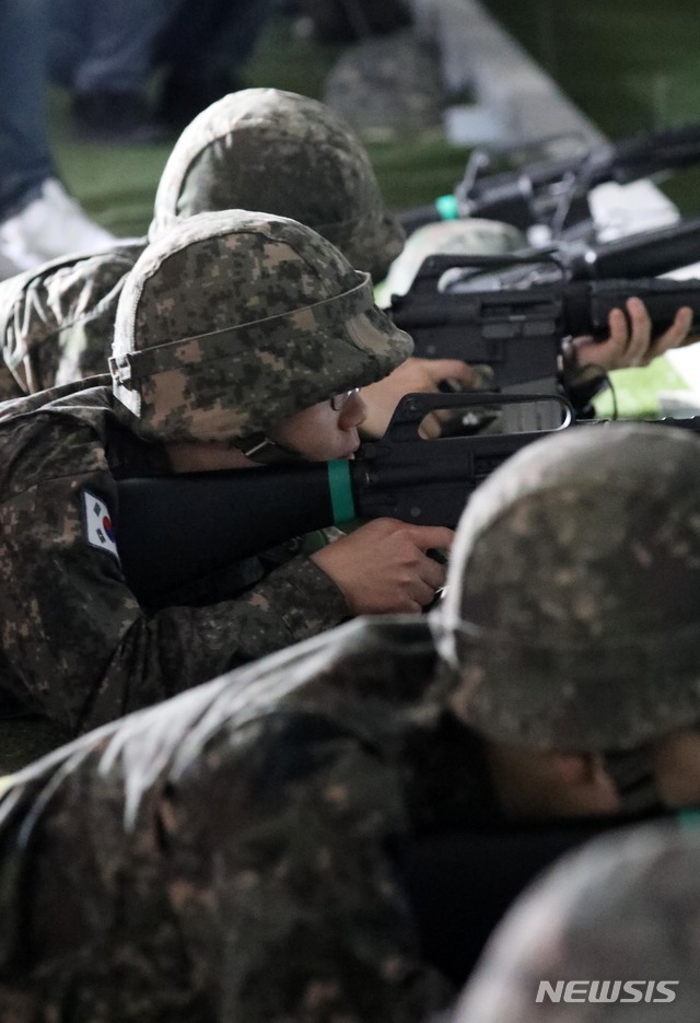 사격훈련. 해당 기사와 직접 관련 없음(사진= 육군 제공, 뉴시스 자료사진)