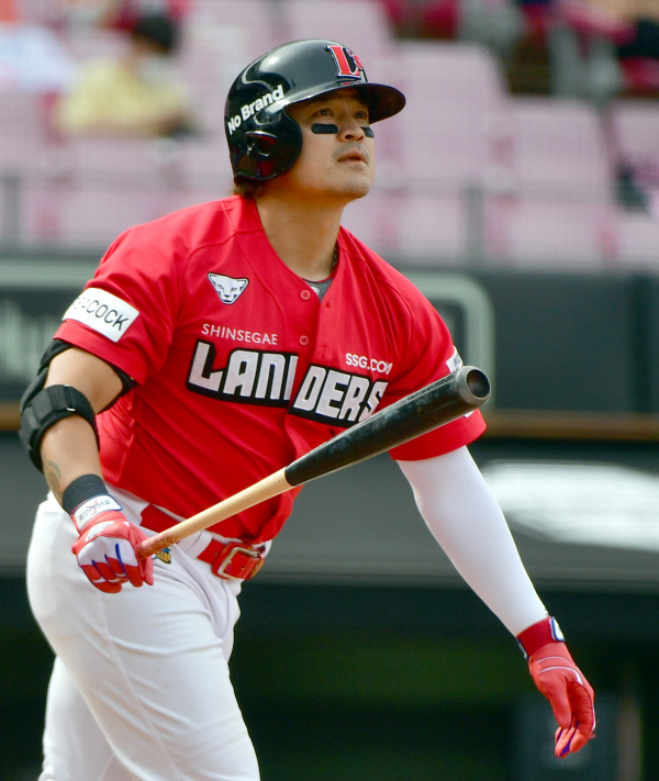 SSG의 추신수. 뉴시스