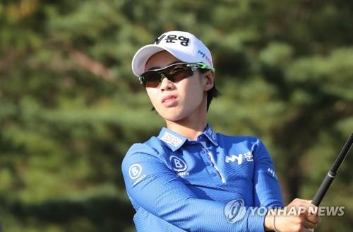 Q시리즈 1위 안나린. [KLPGA 제공. 재판매 및 DB 금지]