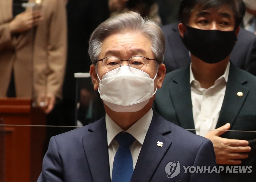 더불어민주당 이재명 대선후보.