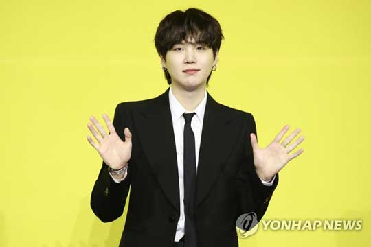방탄소년단 슈가 [연합뉴스 자료사진]