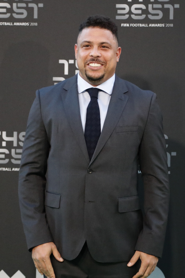 브라질의 호나우두. AP뉴시스