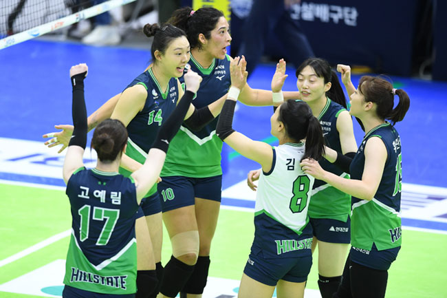 여자프로배구 현대건설. (사진=한국배구연맹 제공) *재판매 및 DB 금지