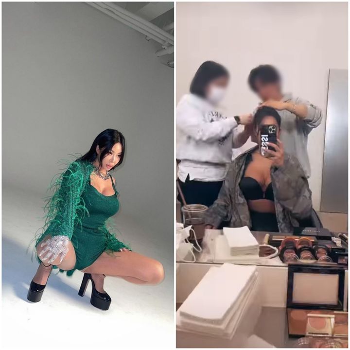 [서울=뉴시스] 제시, 과감한 노출에 쩍벌까지…“이 글래머 몸매 실화냐” 2022.01.14 (사진=제시 sns 제공) *재판매 및 DB 금지