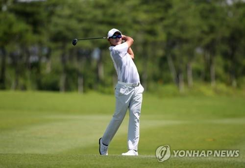 김성현의 힘찬 스윙. [KPGA 제공. 재판매 및 DB 금지]