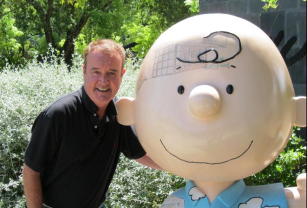 ‘찰리 브라운’의 목소리를 연기한 배우 피터 로빈스. 피터 로빈스 페이스북 캡처