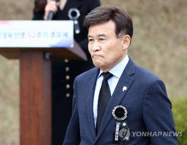 김원웅 광복회장. 연합뉴스