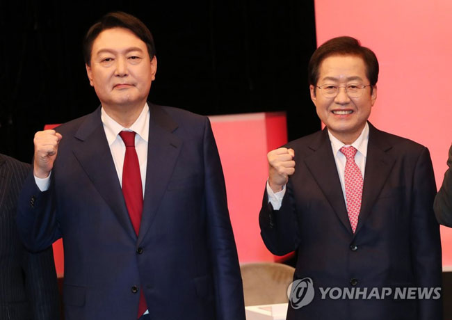 홍준표 “‘정권교체 대의’ 尹선대본부 상임고문직 수락” [공동취재]
