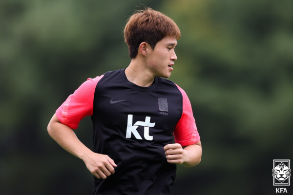 이동경.  대한축구협회 제공