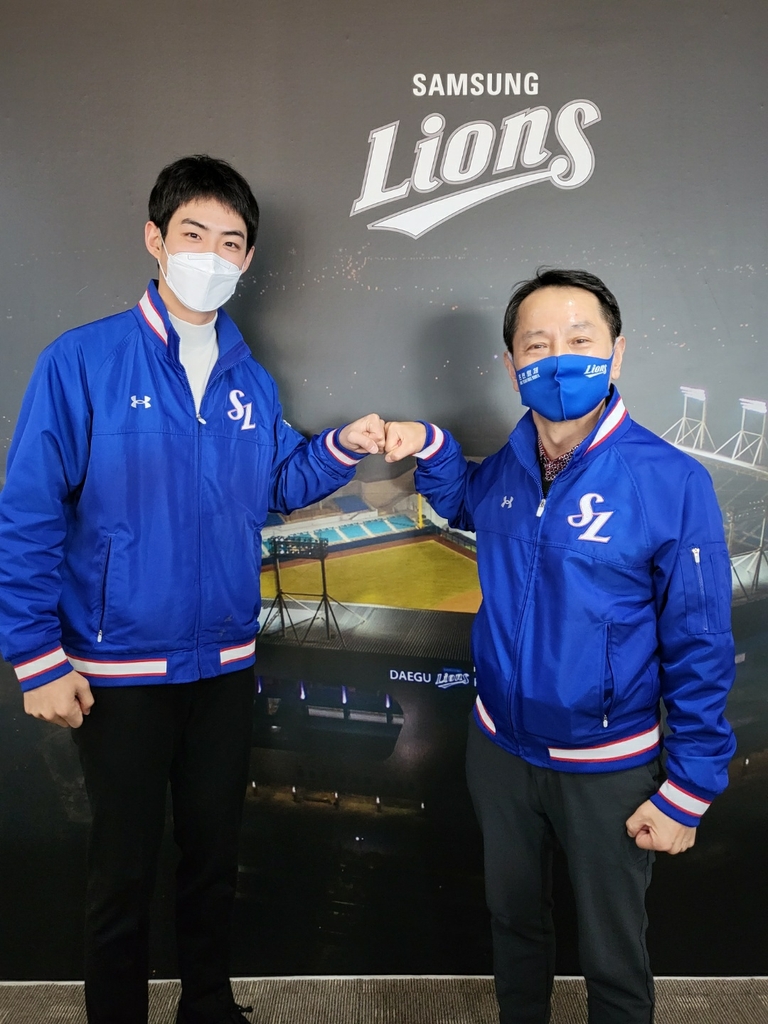 삼성과 5년 120억원에 계약한 구자욱[삼성 라이온즈 제공]