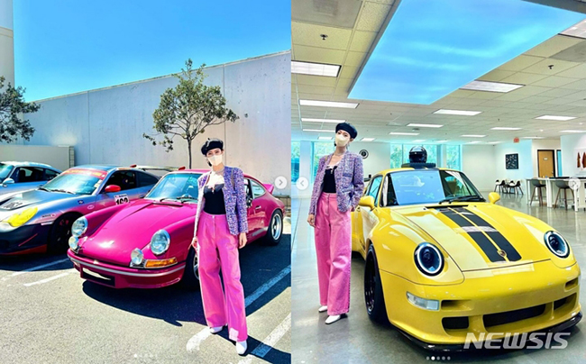 [서울=뉴시스] 클라라. 2022.02.26. (사진= 클라라 인스타그램 캡쳐)