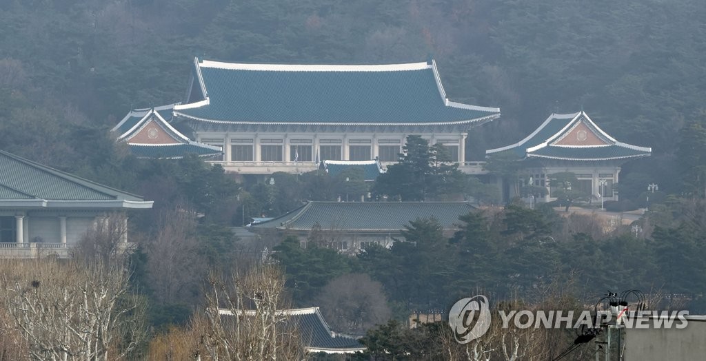 (서울=연합뉴스) 문재인 대통령과 윤석열 당선인의 오찬 회동이 무산된 16일 오전 서울 종로구 청와대 모습. 2022.3.16