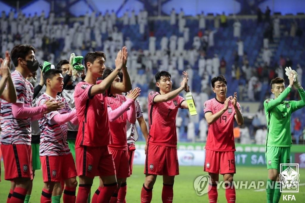 ‘벤투호’ A조 2위로 카타르행[대한축구협회 제공. 재판매 및 DB 금지]