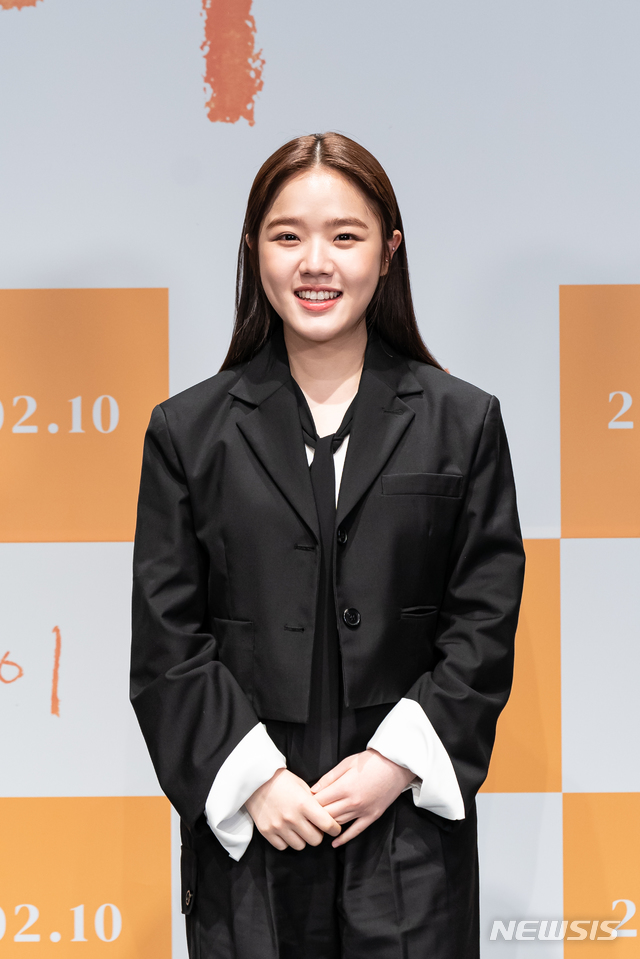[서울=뉴시스] 영화 ‘아이’ 제작보고회 김향기. (사진=롯데엔터테인먼트 제공) 2021.01.21 photo@newsis.com