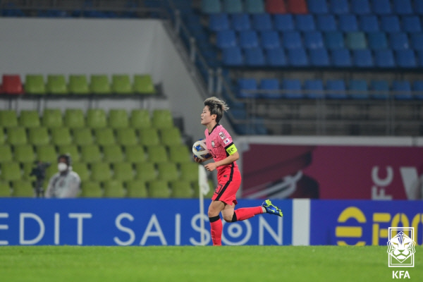 지소연. 대한축구협회 제공