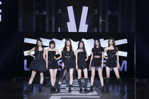 르세라핌의 카즈하, 김채원, 김가람, 사쿠라, 홍은채, 허윤진.(왼쪽부터) 사진제공=하이브