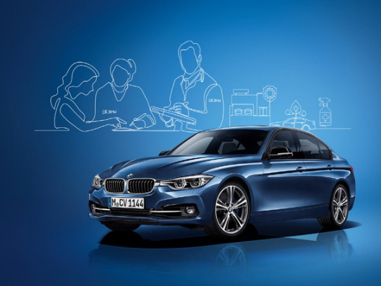 BMW 6세대 3시리즈 페이스리프트 모델. BMW는 5월 가정의 달을 맞아 오는 6월 11일까지 보증이 끝난 BMW 전 차종을 대상으로 무상 점검을 진행한다. BMW코리아 제공