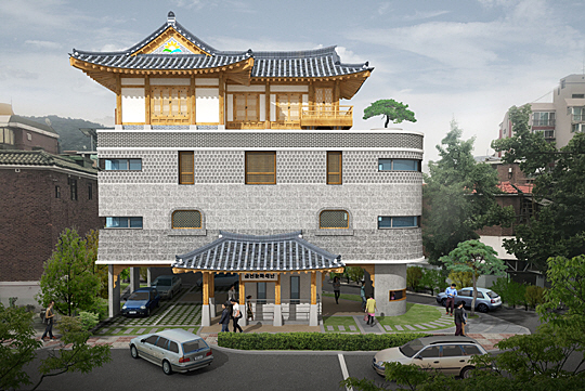 8월 준공 예정인 금천문화예술인 커뮤니티 공간 조감도.
