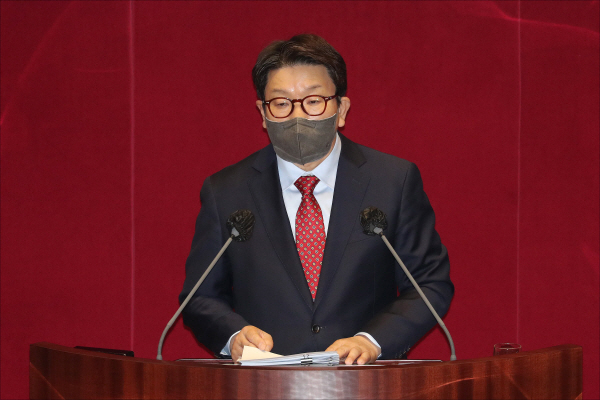 권성동 국민의힘 원내대표. 뉴시스