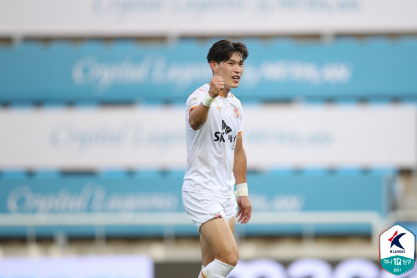 제주 유나이티드의 이창민.  한국프로축구연맹 제공