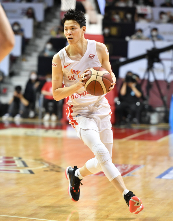SK의 가드이자 국가대표인 김선형. KBL 제공