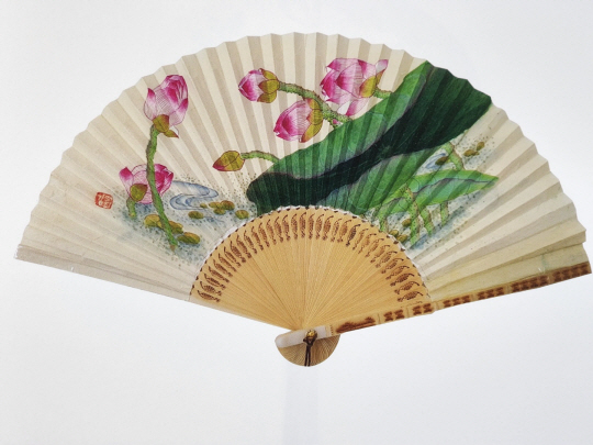 김영희 작가의 ‘연화도’.