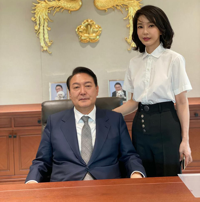 김건희 여사 팬카페 캡처