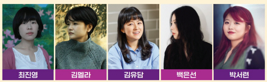 2022 젊은작가포럼에 참여하는 작가들.