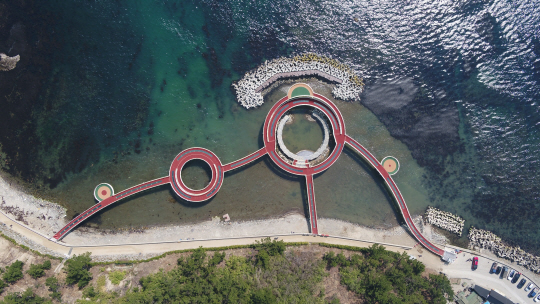 경북 포항 해상 스카이워크. 포항시청 제공