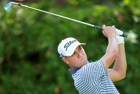 미국의 저스틴 토머스. AP뉴시스